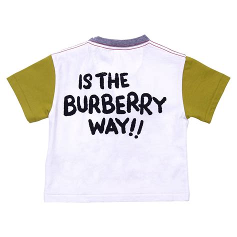 t shirt burberry baby|Burberry kids outlet online.